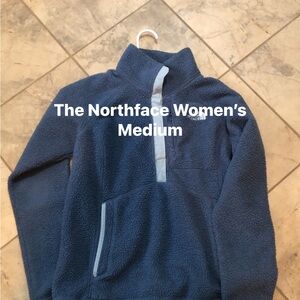 The North Face Women's Turtleneck Sweater in Blue